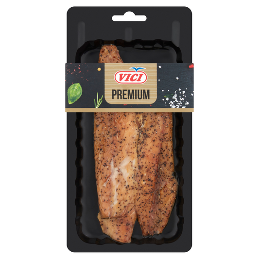 Vici Premium melegen füstölt atlanti makréla filé borssal 150 g