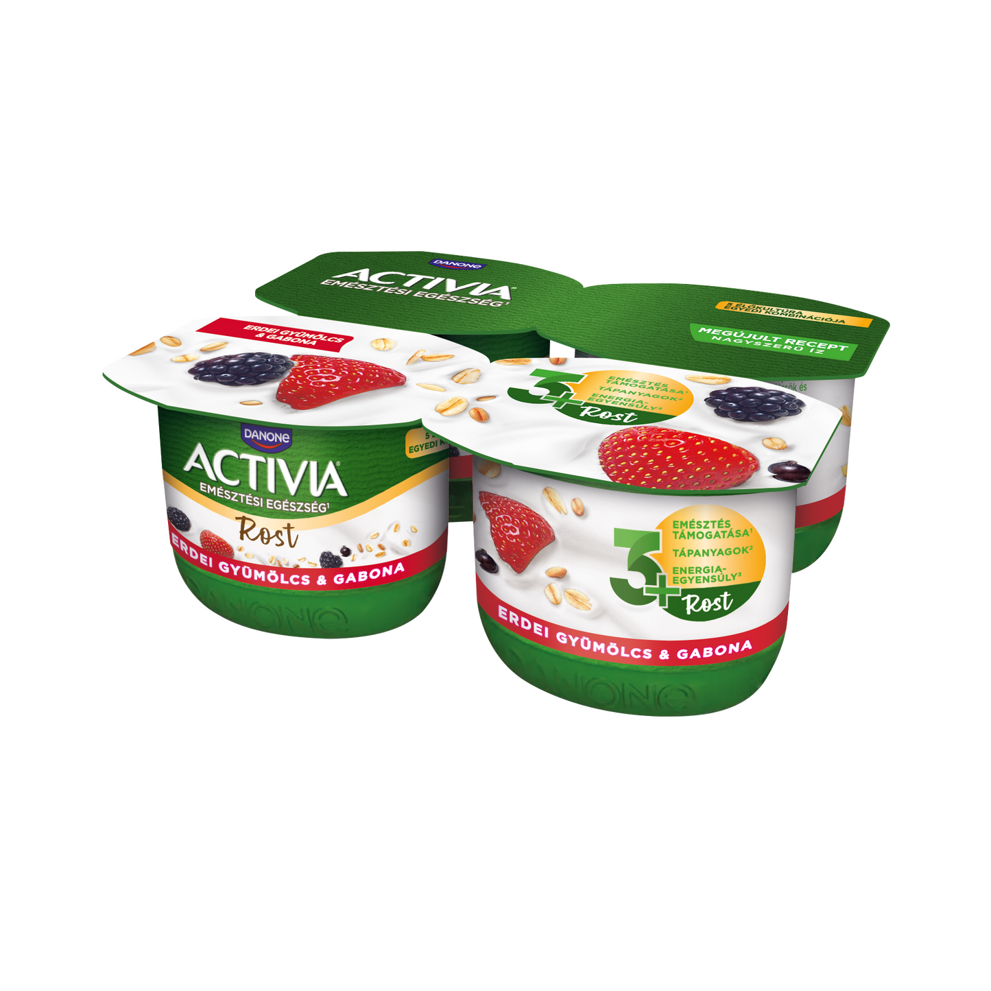 Activia erdei gyümölcsös joghurt gabonákkal 4x120 g