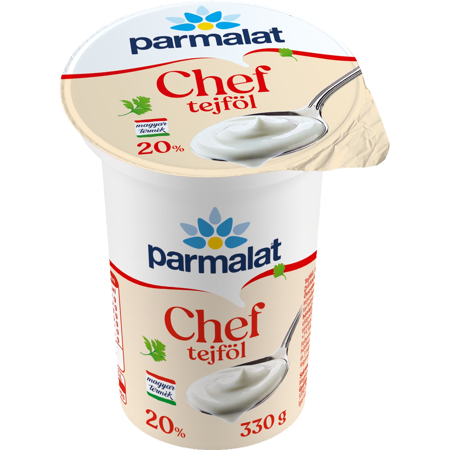 Parmalat chef élőflórás tejföl 20% 330 g