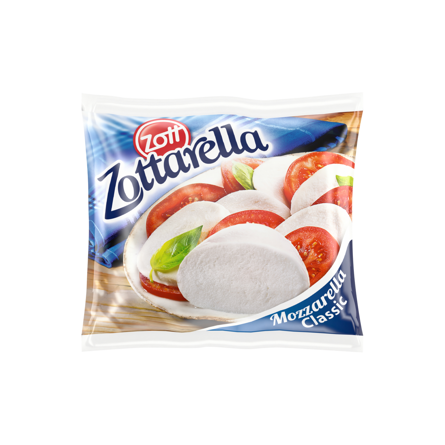 Zott Zottarella Classic zsíros, lágy mozzarella sajt sós lében 125 g