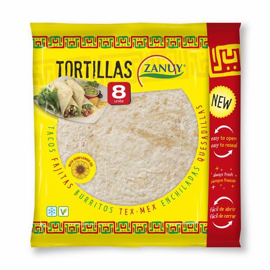 Zanuy búza tortilla 8 db 320 g