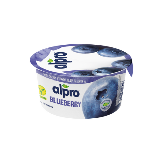 Alpro fermentált szójakészítmény, kékáfonyás hozzáadott kalciummal és vitaminokkal 150 g