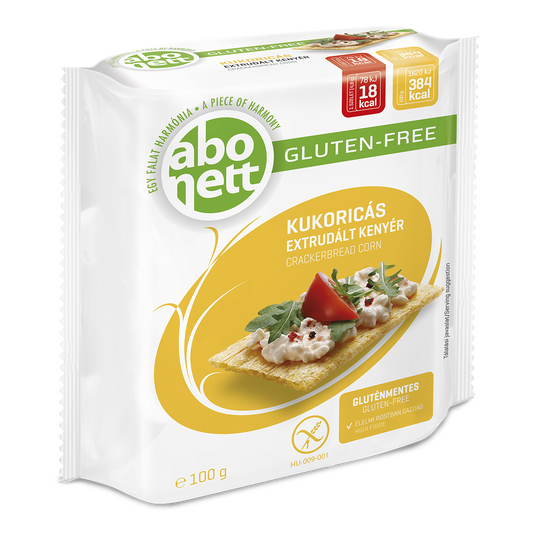 Abonett gluténmentes kukoricás extrudált kenyér 100 g