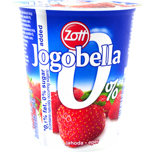 Zott Jogobella 0% élőflórás, sovány joghurt édesítőszerekkel 150 g