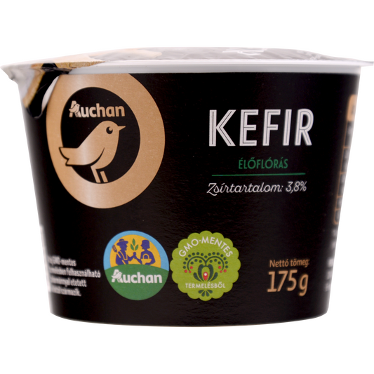Auchan Collection Gazdától az asztalig élőflórás kefir 3,8% 175 g