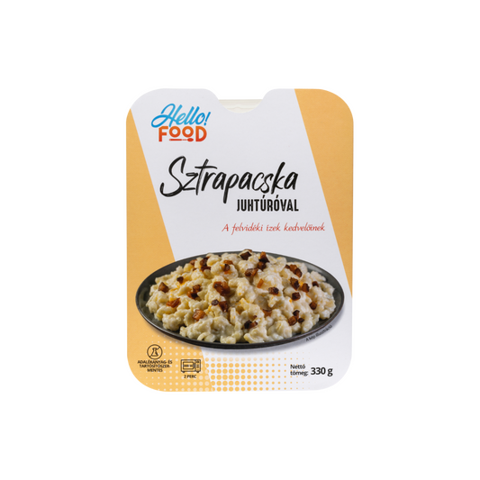 Hello Food sztrapacska juhtúróval 330 g