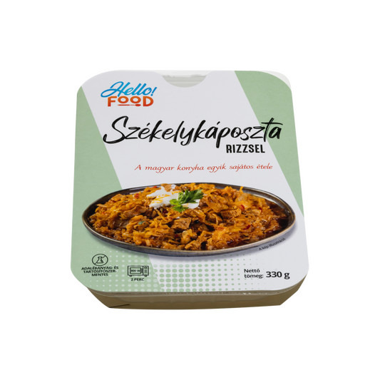 Hello Food székelykáposzta rizzsel 330 g