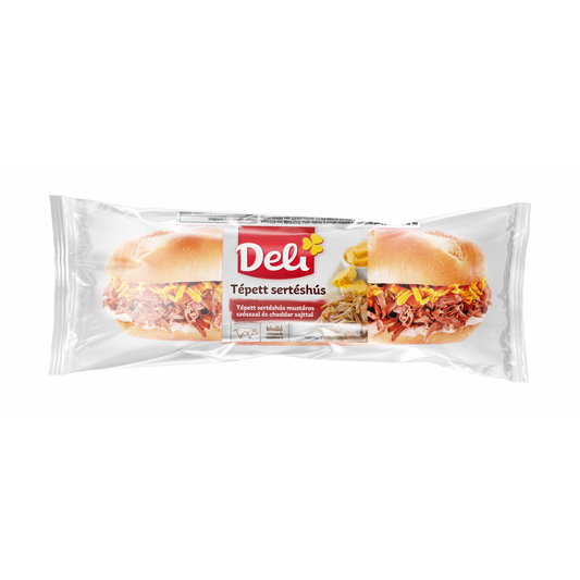 Deli - Tépett sertéshús bagett 200g