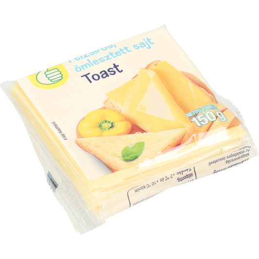 Auchan Tipp ömlesztett sajt toast 150 g