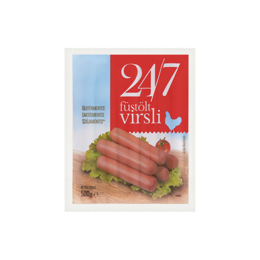 24/7 füstölt virsli 500 g