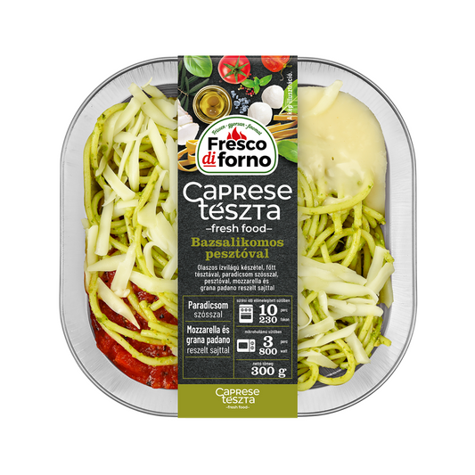 Caprese tésztaétel 300g