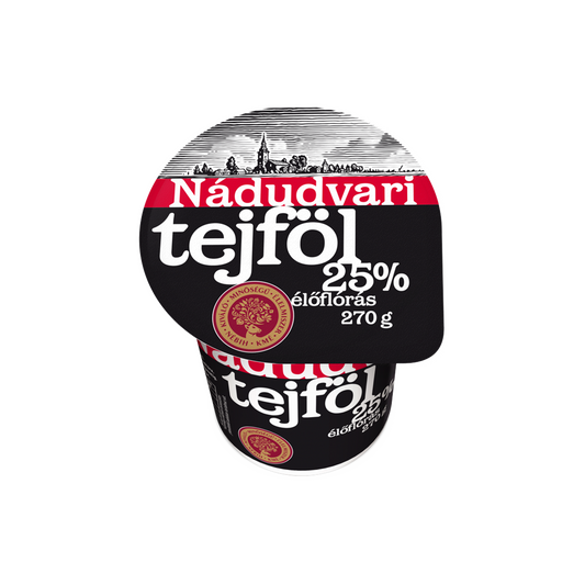 Nádudvari élőflórás tejföl 25% 270 g