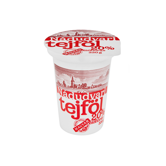 Nádudvari élőflórás tejföl 20% 330 g