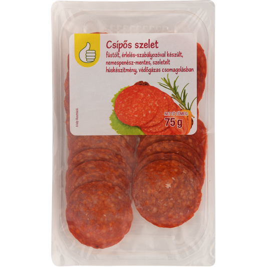 Auchan Tipp Csípős szelet 75 g