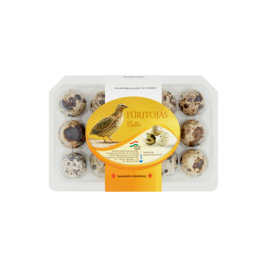 Fürjtojás 15 db