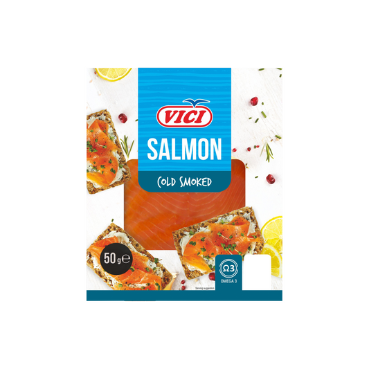 Vici füstölt szeletelt atlanti lazacfilé 50 g