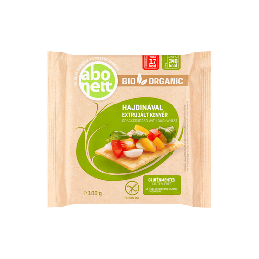 Abonett Bio gluténmentes extrudált kenyér hajdinával 100 g