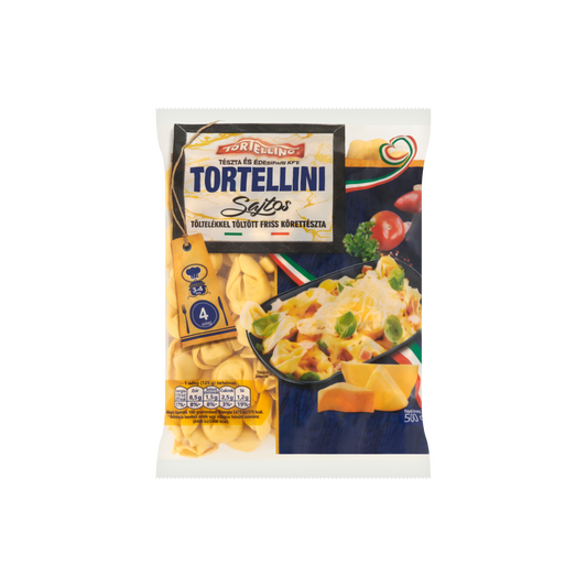 Tortellino Tortellini sajtos töltelékkel töltött friss körettészta 500 g