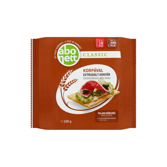 Abonett Classic extrudált kenyér korpával 100 g