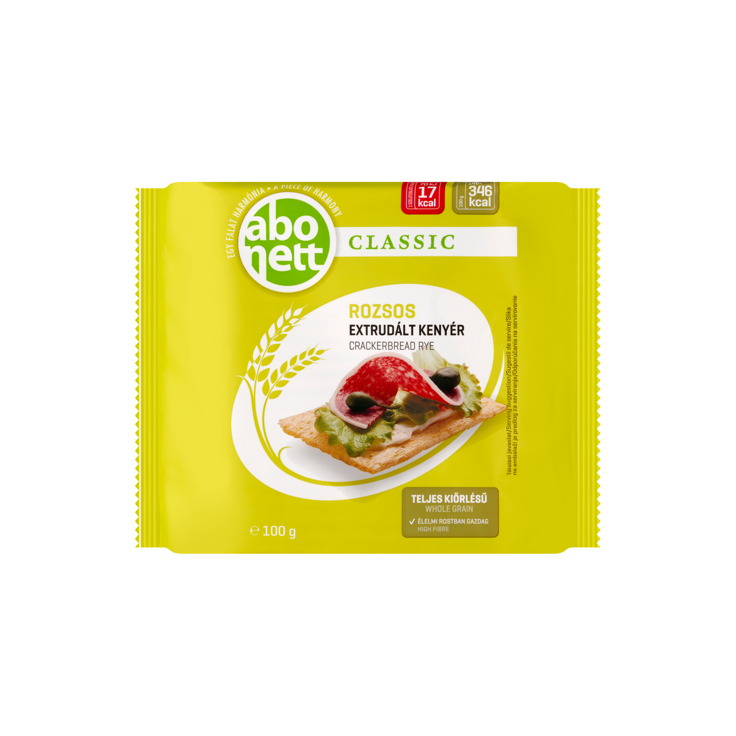 Abonett Classic rozsos extrudált kenyér 100 g